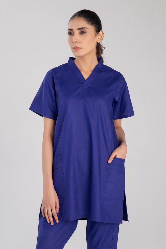 Trendy V Neck Scrub